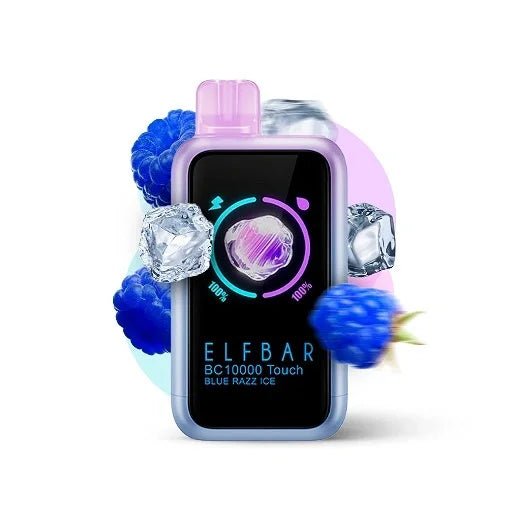 Elf Bar BC10000 Einweg Vape – Blue Razz Ice – Blaue Himbeere mit Kühle – 10.000 Züge