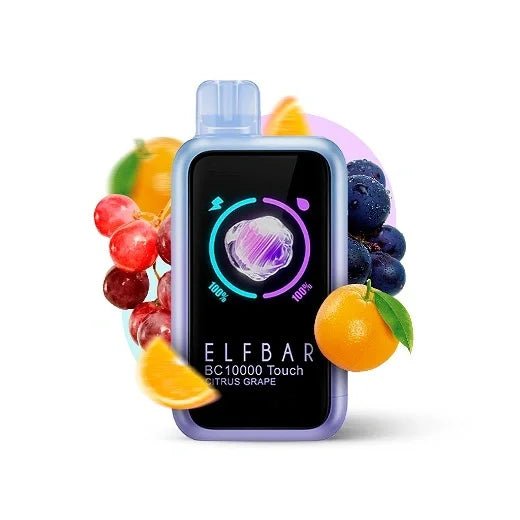 Elf Bar BC10000 Einweg Vape – Citrus Grape – Zitrus und Traube Geschmack – 10.000 Züge
