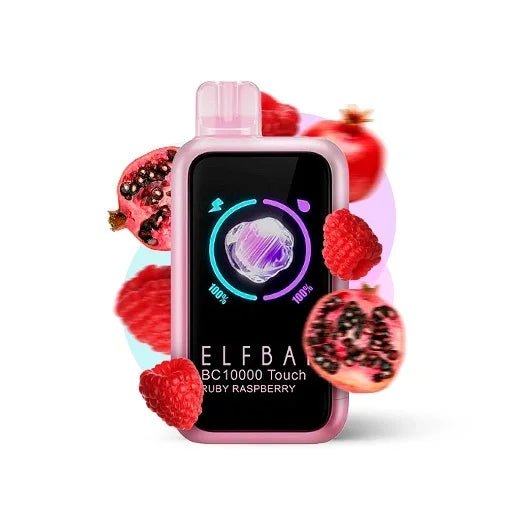 Elf Bar BC10000 Einweg Vape – Ruby Raspberry – Himbeergeschmack – 10.000 Züge – Touchscreen
