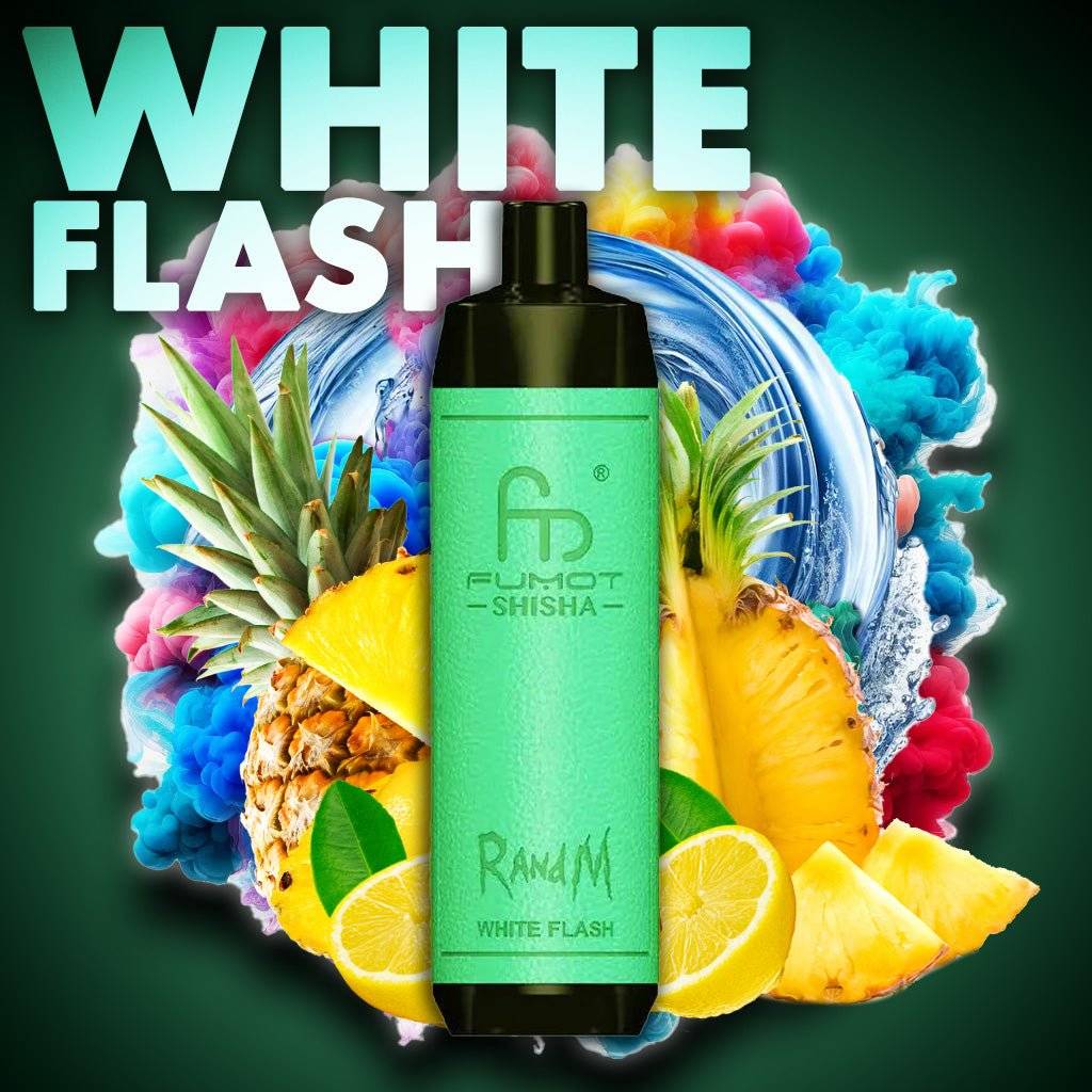 White Flash - RandM Tornado Vapes - Offizieller Shop DE