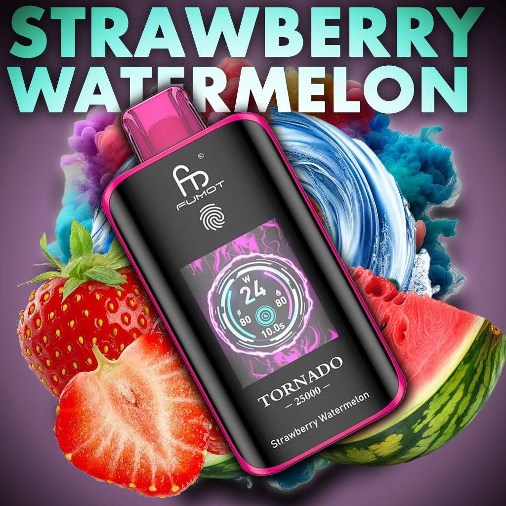 RandM Tornado 25000 Strawberry Watermelon Vape – 25.000 Züge, süße Erdbeere & saftige Wassermelone
