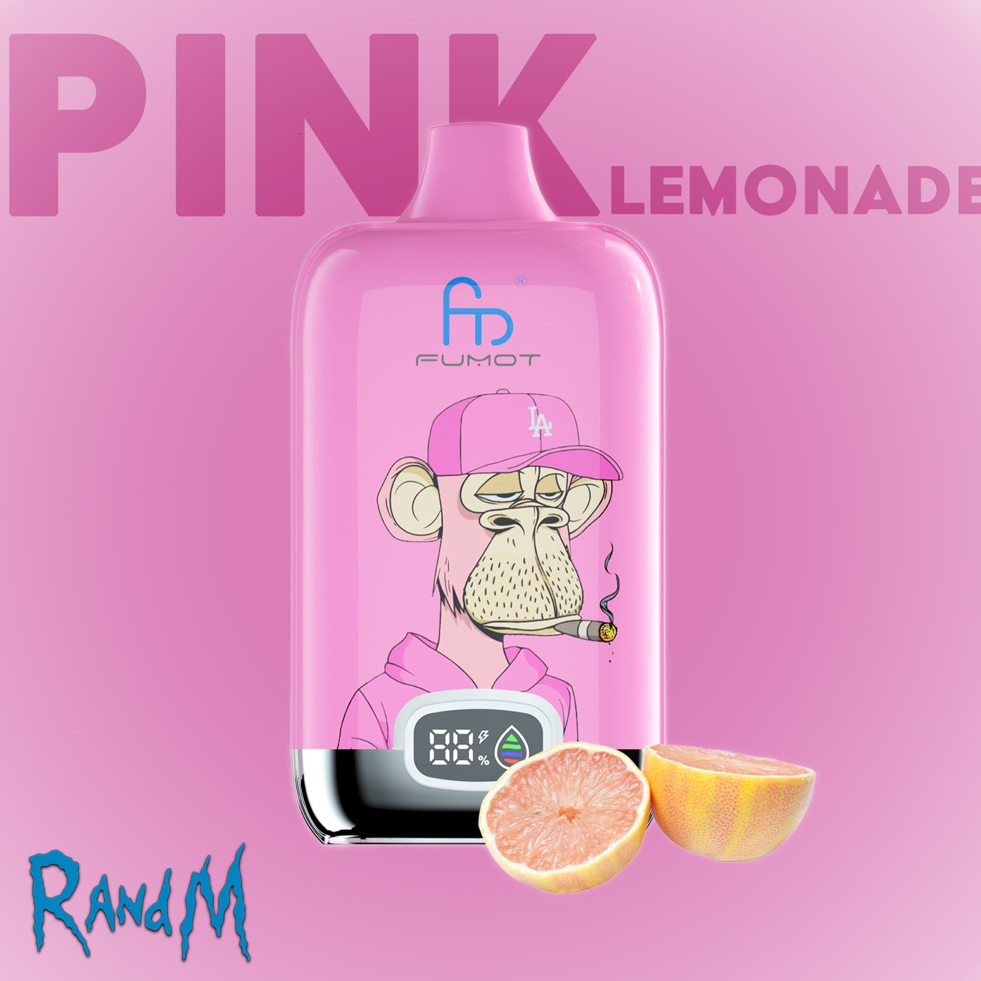 RandM_Tornado_12000_Pink_Lemonade_ELiquid_ mit_Digital_Display