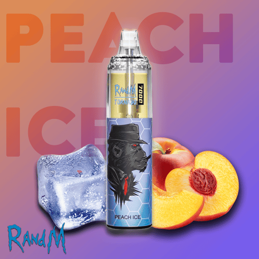 RandM Tornado Vape 7000 Peach Ice E-Liquid