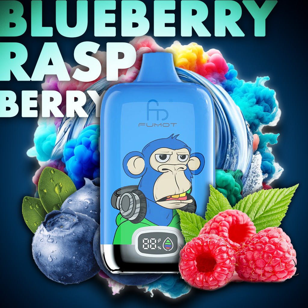 RandM Tornado 12000 - Blueberry Raspberry Einweg-Vape mit 12.000 Zügen und fruchtiger Mischung aus süßen Blaubeeren und spritzigen Himbeeren für ein intensives Dampferlebnis.