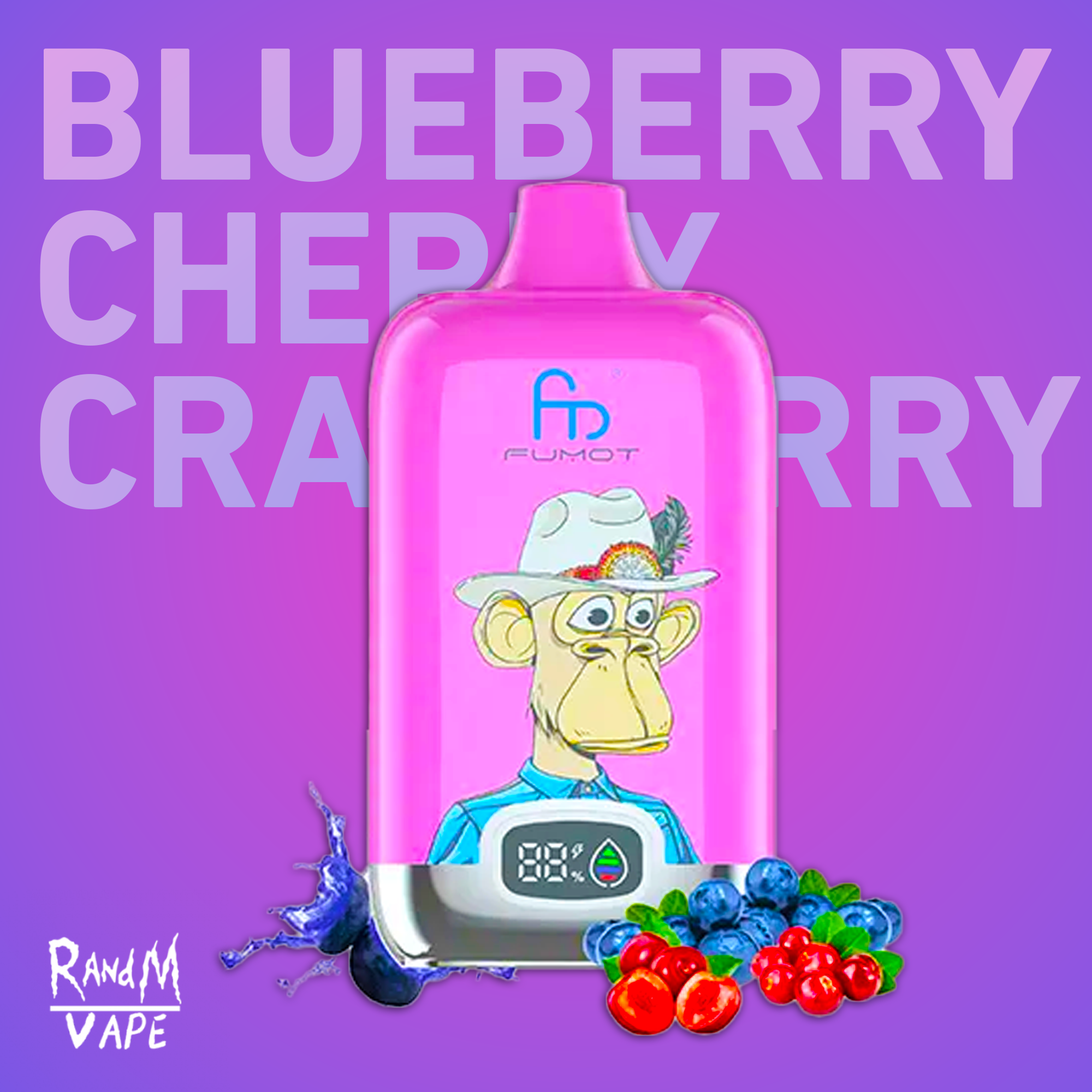 RandM_Tornado_12000_Blueberry_Cherry_Cranberry_E-Liquid_mit_Digital_Display