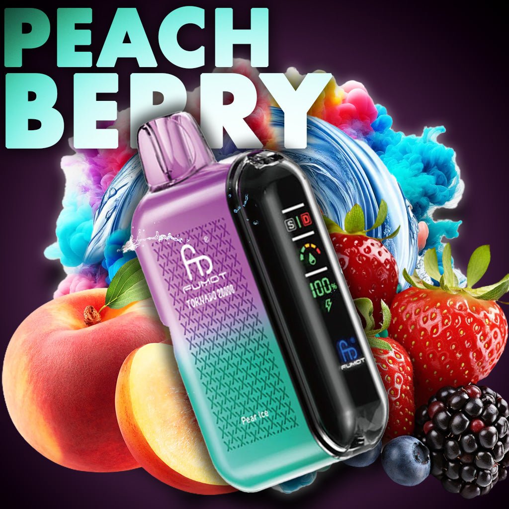 RandM Tornado 20000 - Peach Berry | Fruchtig & Erfrischend 

Einweg-Vape mit 20.000 Zügen, das saftigen Pfirsich und süße Beeren für ein harmonisches und intensives Dampferlebnis kombiniert. 